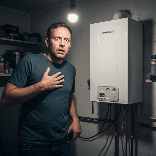 Diagnostyka kotła gazowego Fondital Antea przed wezwaniem serwisu